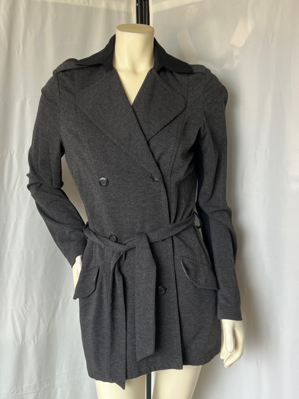 Michael Stars Double Breasted Trench Coat